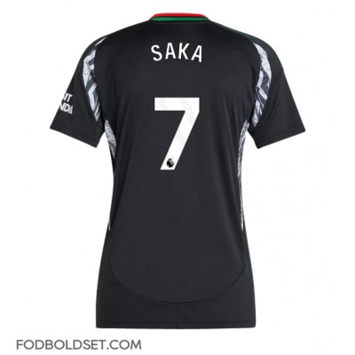 Arsenal Bukayo Saka #7 Udebanetrøje Dame 2024-25 Kortærmet Arsenal Bukayo Saka #7 Udebanetrøje Dame 2024-25 Kortærmet